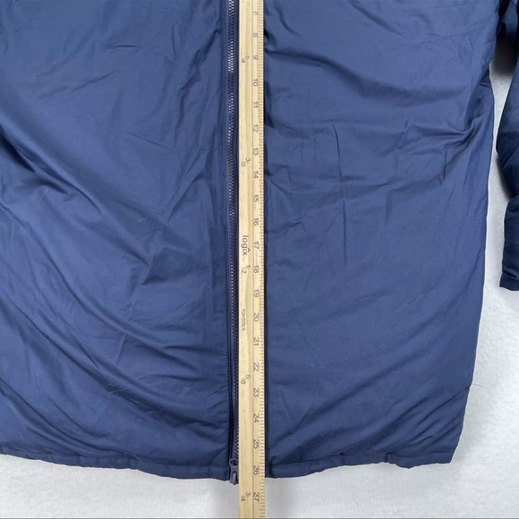 Nike Mens Size XL Puffer Bomber Goose Down Jacket Coat ETSU Winter Basketball - Picture 7 of 12